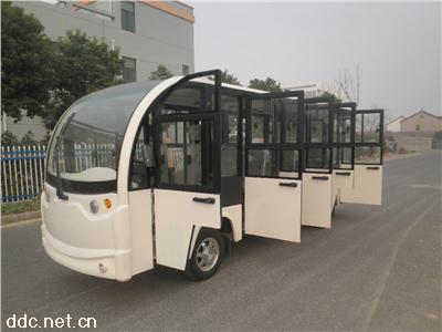  四轮封闭电动观光车